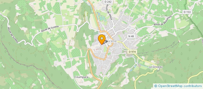 localisation de l'entreprise LEFRERE VILLEMAGNE  MALAUCENE