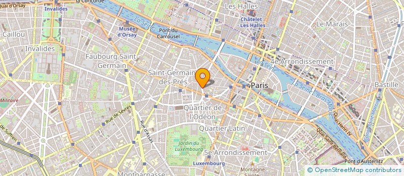 localisation de l'entreprise LEFT BANK  PARIS