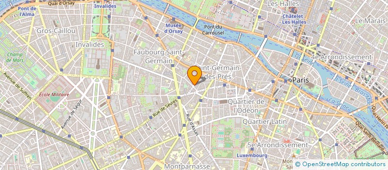 localisation de l'entreprise LEFT BANK ASSET MANAGEMENT  PARIS