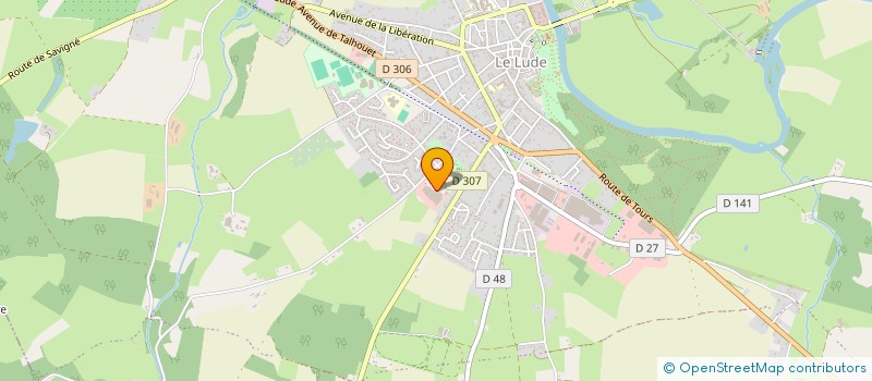 localisation de l'entreprise LEFT CONSULTING à LE LUDE
