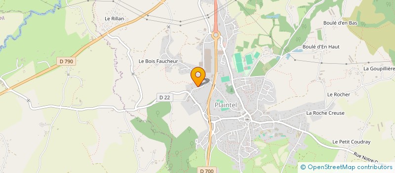 localisation de l'entreprise LEFT HOLDING  PLAINTEL