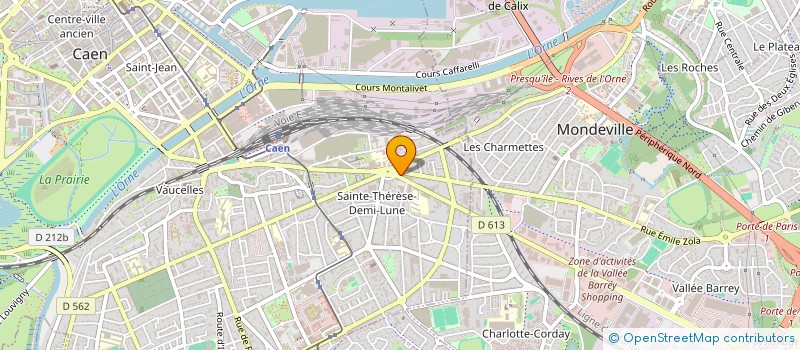 localisation de l'entreprise LEG AUTOMOBILES à CAEN