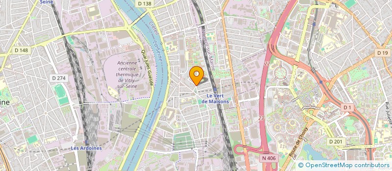 localisation de l'entreprise LEG CONSEILS à ALFORTVILLE