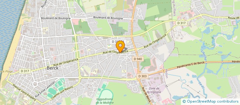 localisation de l'entreprise LEG DISTRI à BERCK