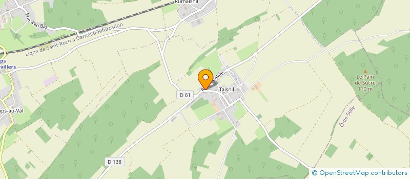 localisation de l'entreprise LEG'N BRICK à NAMPS-MAISNIL