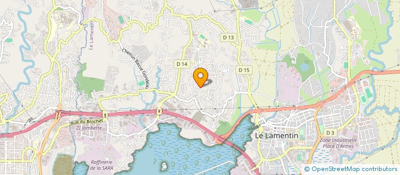 localisation de l'entreprise LEG'PRI SAPOTILLE à LE LAMENTIN