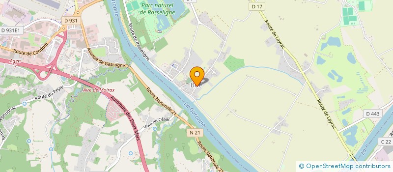 localisation de l'entreprise LEG2M INVEST  BOE