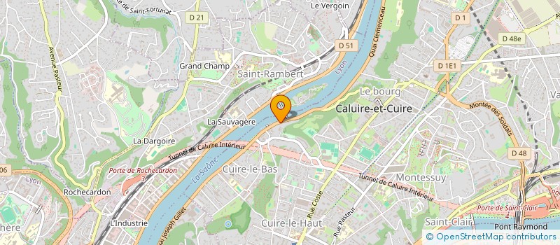 localisation de l'entreprise LEGA CONSEIL INTERNATIONAL LEGACIE à CALUIRE-ET-CUIRE