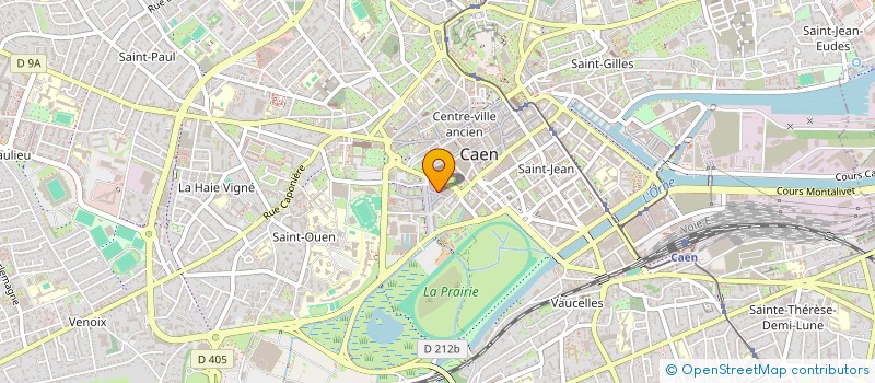 localisation de l'entreprise LEGACI NORMANDIE à CAEN