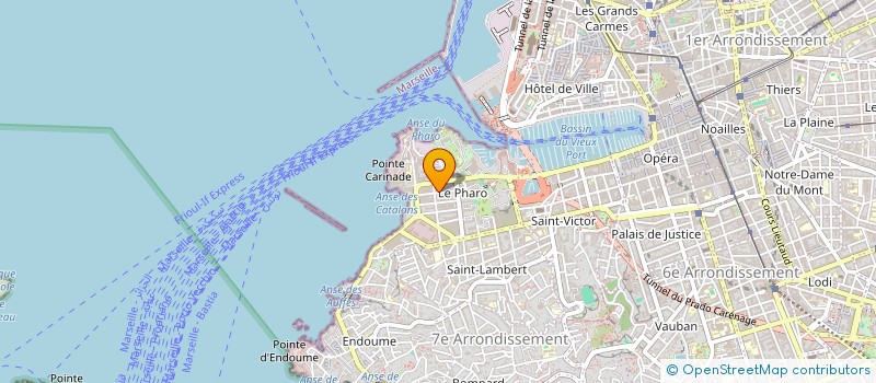 localisation de l'entreprise LEGACY à MARSEILLE
