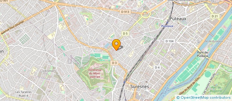 localisation de l'entreprise LEGACY à SURESNES