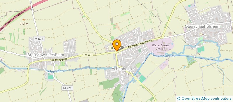 localisation de l'entreprise LEGACY ALSACE  ACHENHEIM