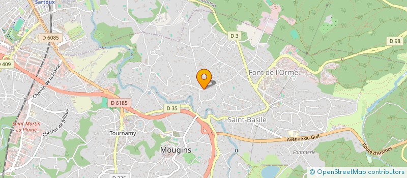 localisation de l'entreprise LEGACY HOMES à MOUGINS
