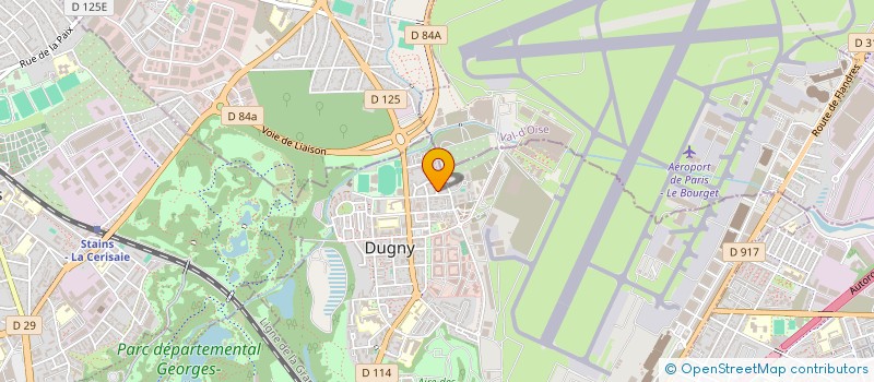localisation de l'entreprise LEGACY HUMANITAIRE à DUGNY