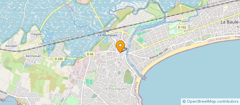 localisation de l'entreprise LEGAL  PORNIC