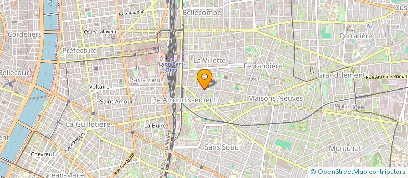 localisation de l'entreprise LEGAL EASE FOR LAWYERS  LYON