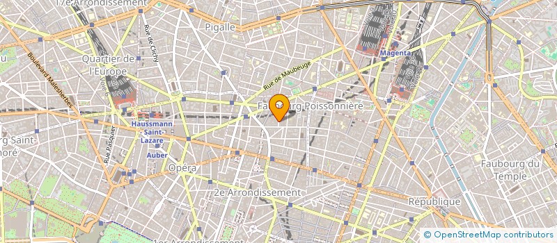 localisation de l'entreprise LEGAL NEWS  PARIS