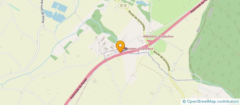 localisation de l'entreprise LEGAL NOT 81  GIROUSSENS