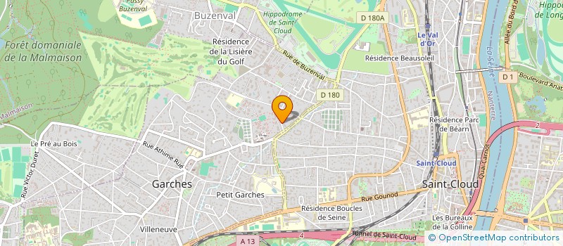 localisation de l'entreprise LEGAL OUTSOURCING à GARCHES