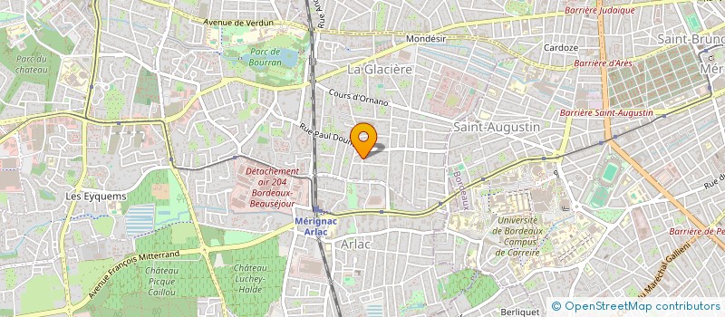 localisation de l'entreprise LEGALIA  MERIGNAC