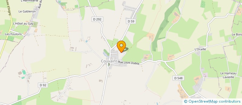 localisation de l'entreprise LEGALICA  COUVAINS