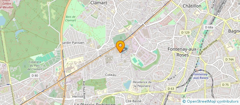 localisation de l'entreprise LEGALIZI à CLAMART