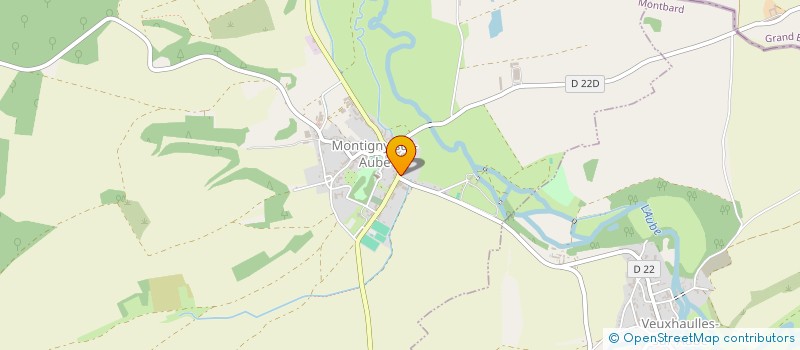 localisation de l'entreprise LEGAP à MONTIGNY-SUR-AUBE