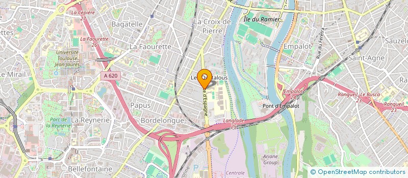 localisation de l'entreprise LEGAPOLE EXPERTS-COMPTABLES TOULOUSE  TOULOUSE