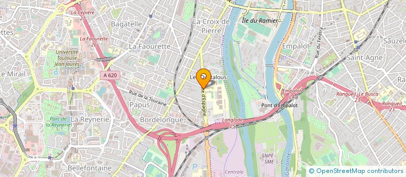 localisation de l'entreprise LEGAPOLE IMMOBILIER - TOULOUSE ROUTE D'ESPAGNE à TOULOUSE