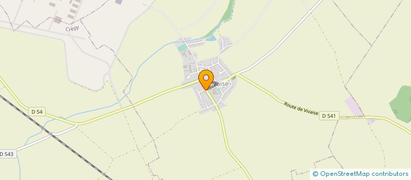 localisation de l'entreprise LEGARDISTRI à VIVAISE