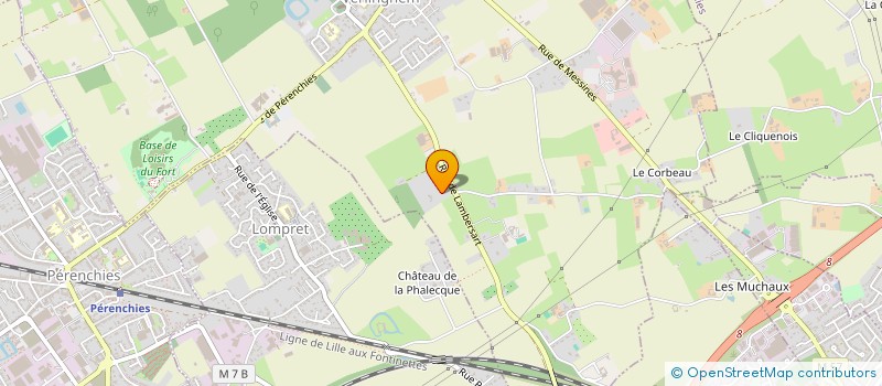 localisation de l'entreprise LEGASA  VERLINGHEM