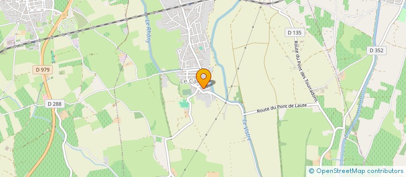 localisation de l'entreprise LEGASWEEN  LE CAILAR