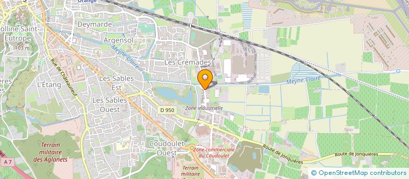 localisation de l'entreprise LEGATI EXPERTISE à ORANGE