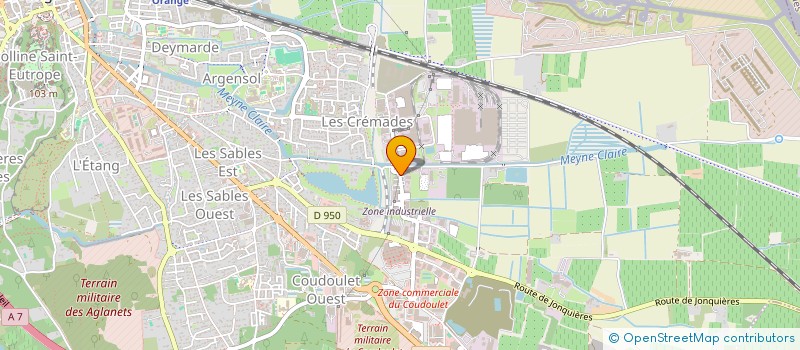 localisation de l'entreprise LEGATI SUPPORT à ORANGE
