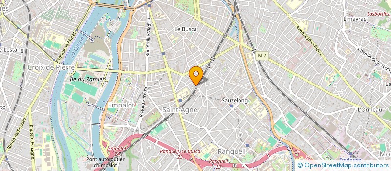 localisation de l'entreprise LEGATO, QUAND L'ART CREE LE LIEN SOCIAL. à TOULOUSE