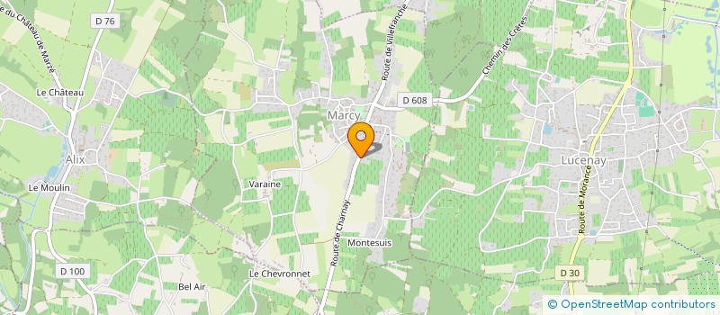 localisation de l'entreprise LEGATO SYSTEMS  MARCY