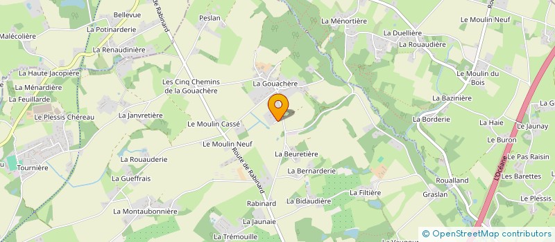 localisation de l'entreprise LEGAU-IMMO  CARQUEFOU