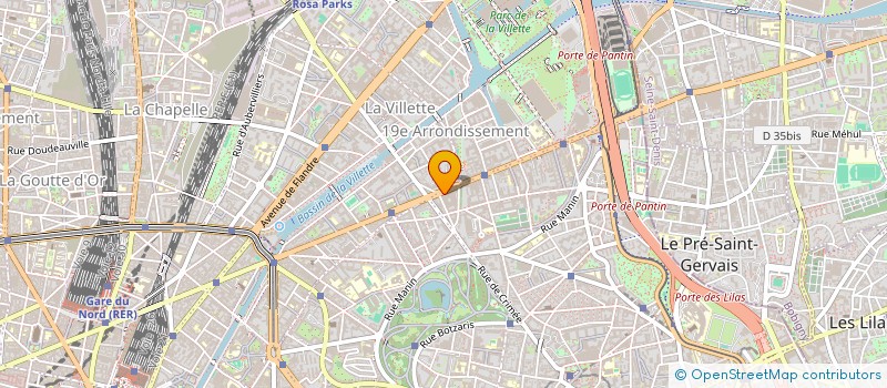 localisation de l'entreprise LEGAZ DISTRIBUTION à PARIS