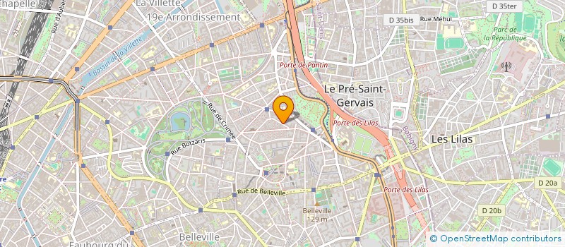 localisation de l'entreprise LEGBA IMMOBILIER  PARIS