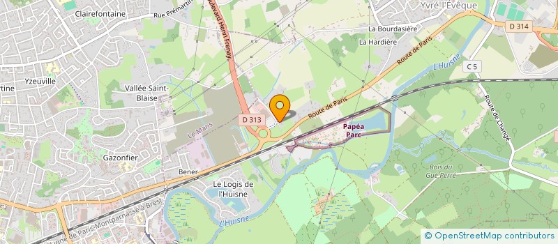 localisation de l'entreprise LEGDIS à YVRE L'EVEQUE