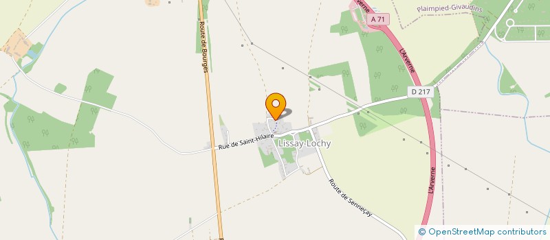 localisation de l'entreprise LEGE DELABRANCHE  LISSAY-LOCHY