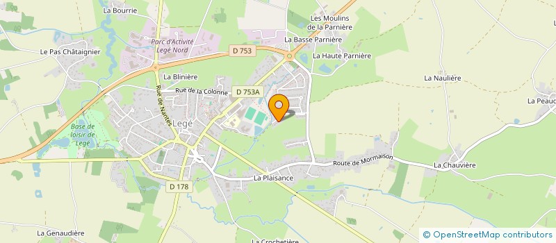 localisation de l'entreprise LEGE EXPANSION à LEGE