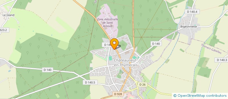 localisation de l'entreprise LEGEAI à CHATEAUNEUF-EN-THYMERAIS