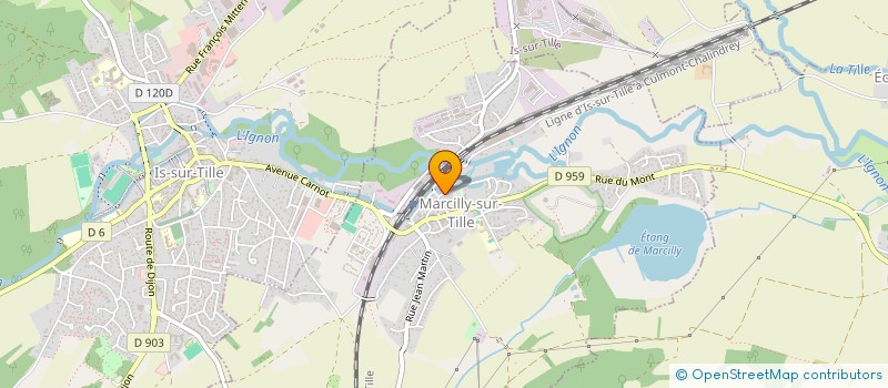 localisation de l'entreprise LEGELEC  CHAIGNAY