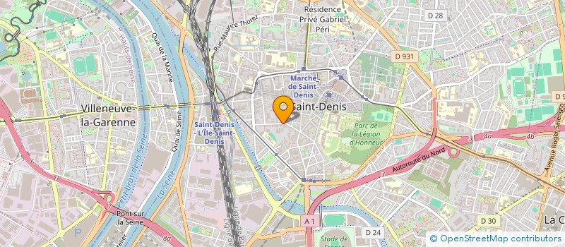 localisation de l'entreprise LEGEMBRE SAS à SAINT-DENIS