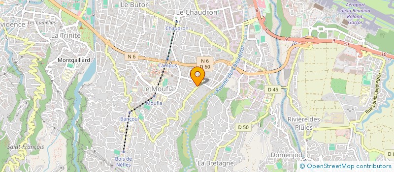 localisation de l'entreprise LEGEND  SAINT-DENIS