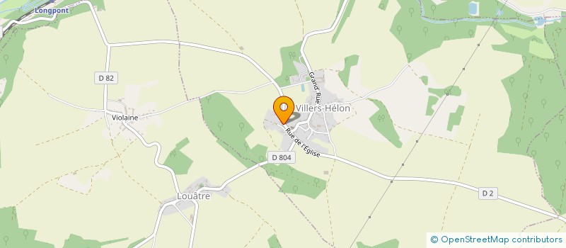 localisation de l'entreprise LEGEND'AIR à CUTRY