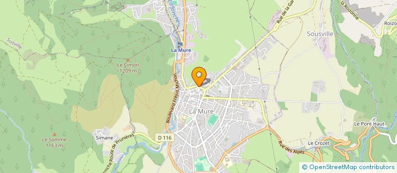 localisation de l'entreprise LEGEND CAFE  LA MURE