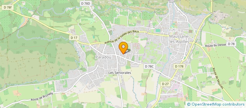 localisation de l'entreprise LEGEND CAR EXPERIENCE  PARADOU
