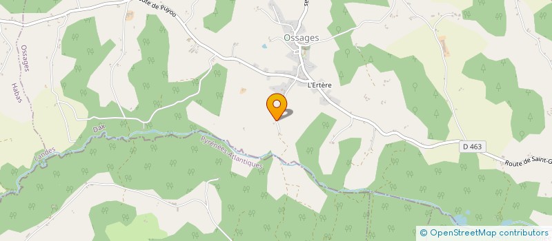 localisation de l'entreprise LEGEND DIFFUSION  OSSAGES